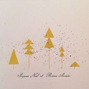Carte Postale "Joyeux Noël et Bonne Année"