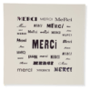 Carte postale "Merci"