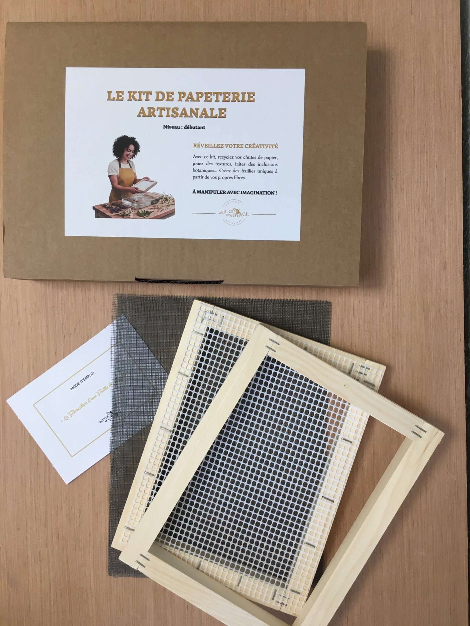 Kit "Fabrication de Feuille de Papier" A5+ – Image 2