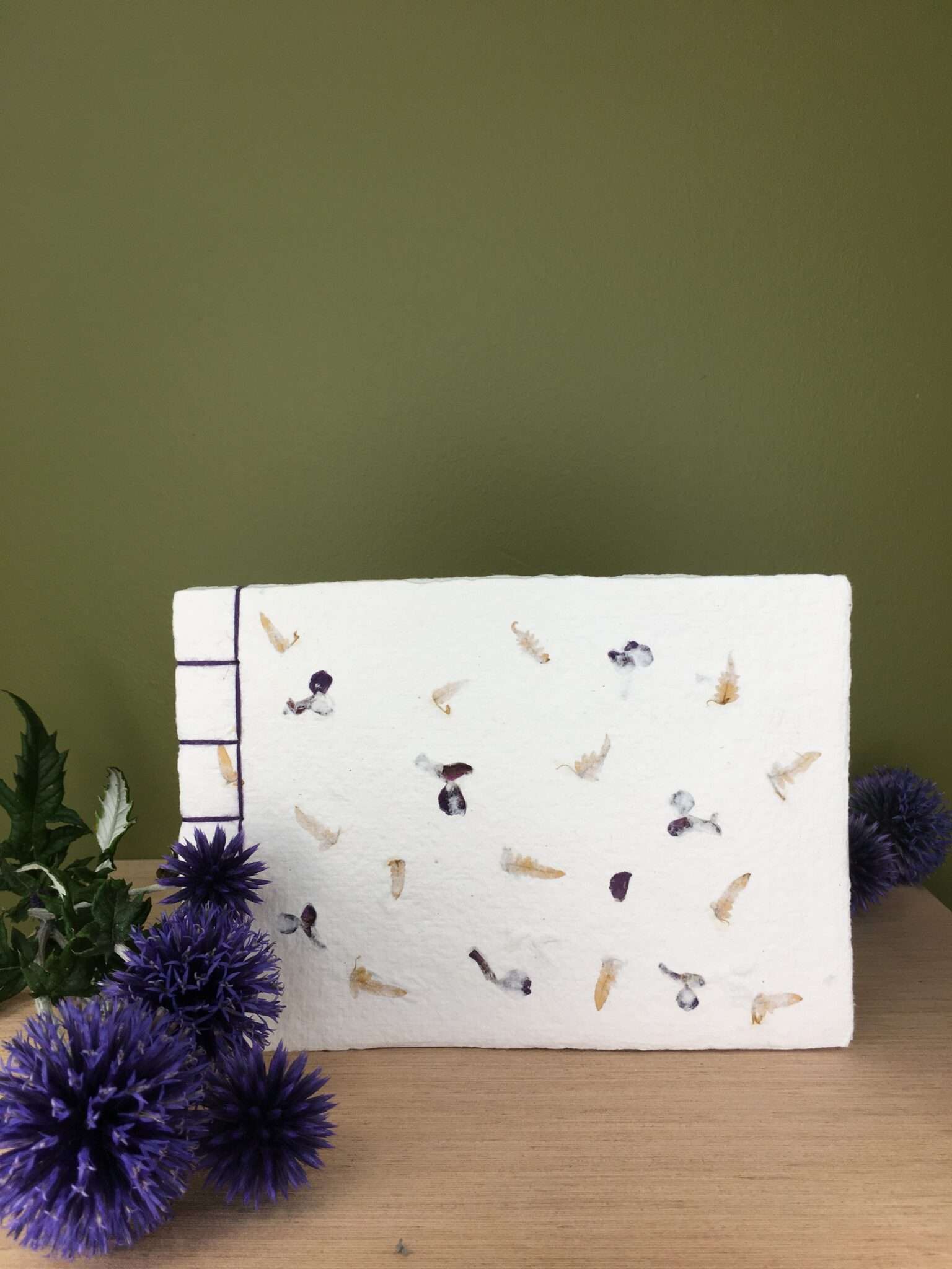 Carnet à la japonaise - Blanc