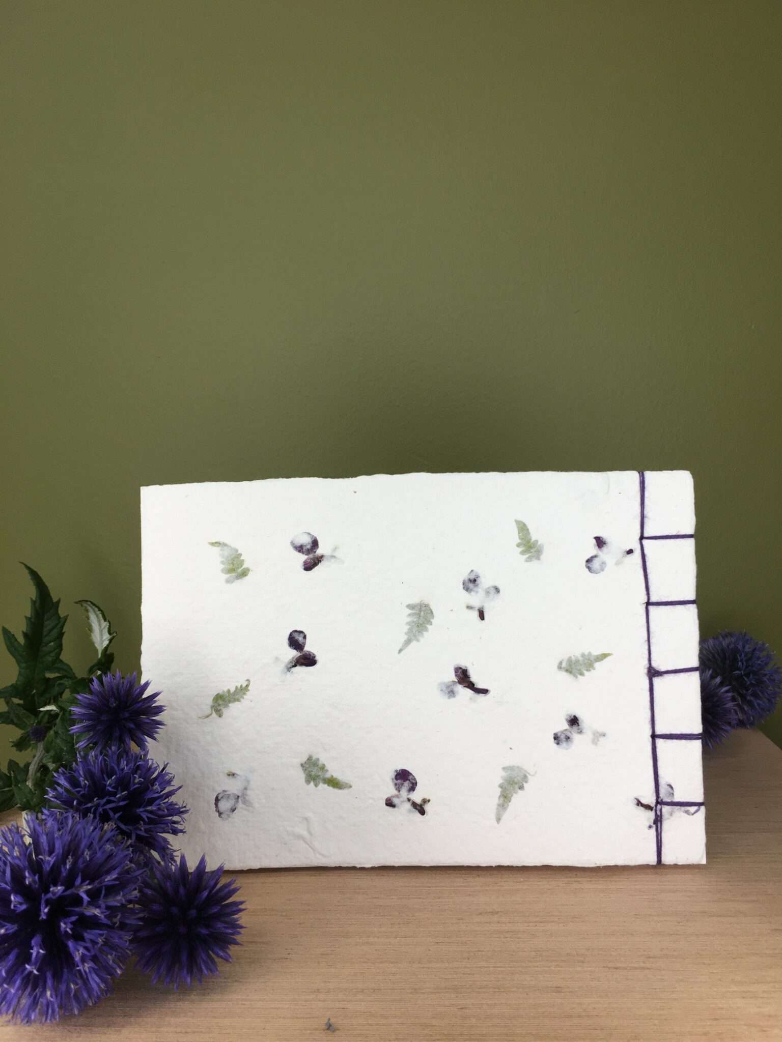 Carnet à la japonaise - Blanc – Image 3