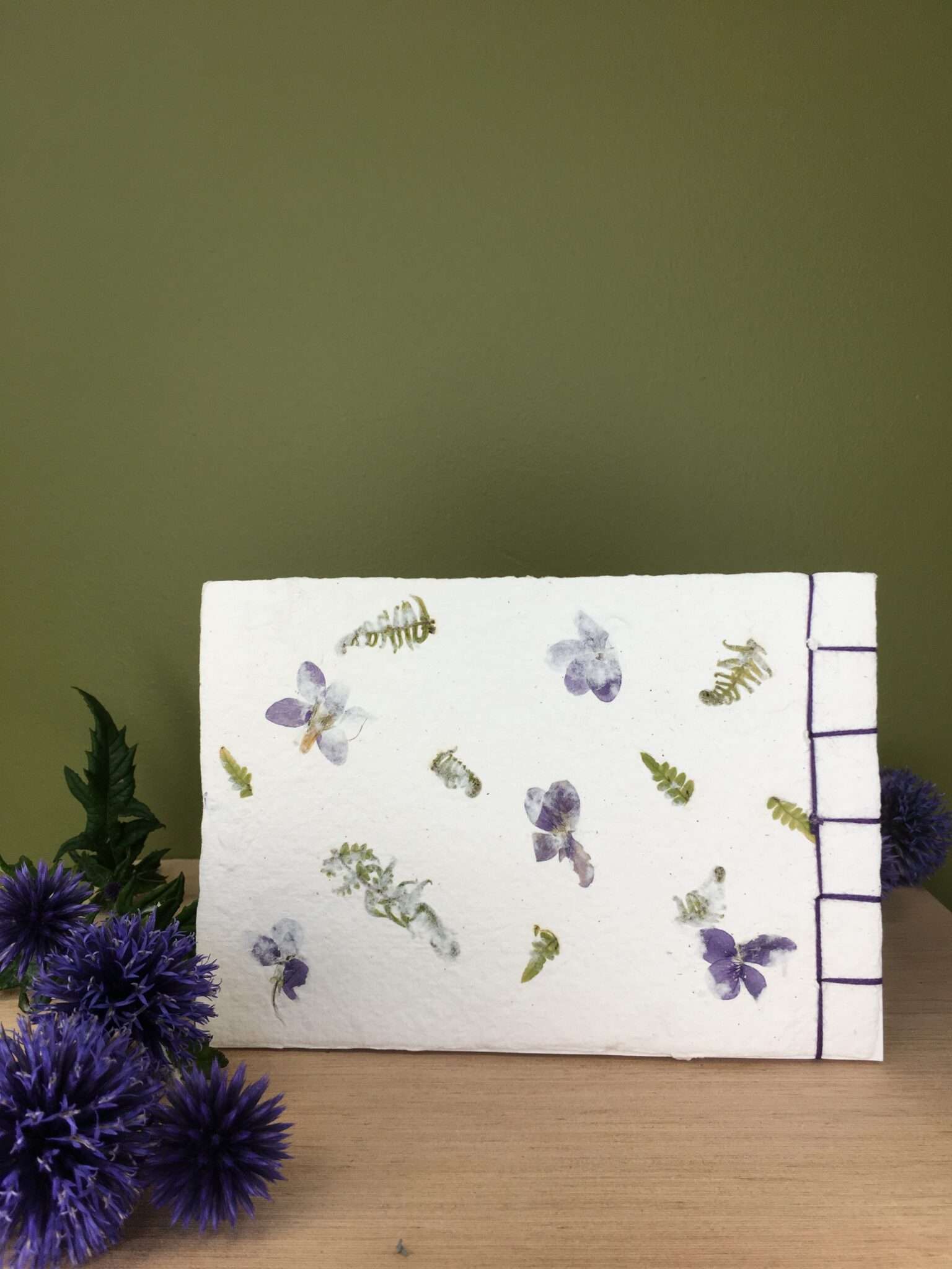 Carnet à la japonaise - Blanc – Image 3