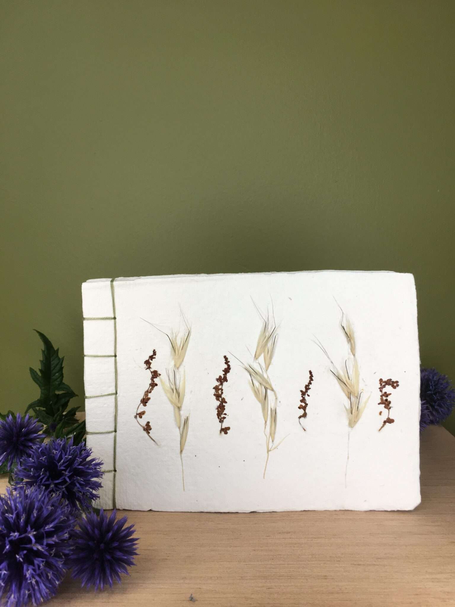 Carnet à la japonaise - Blanc