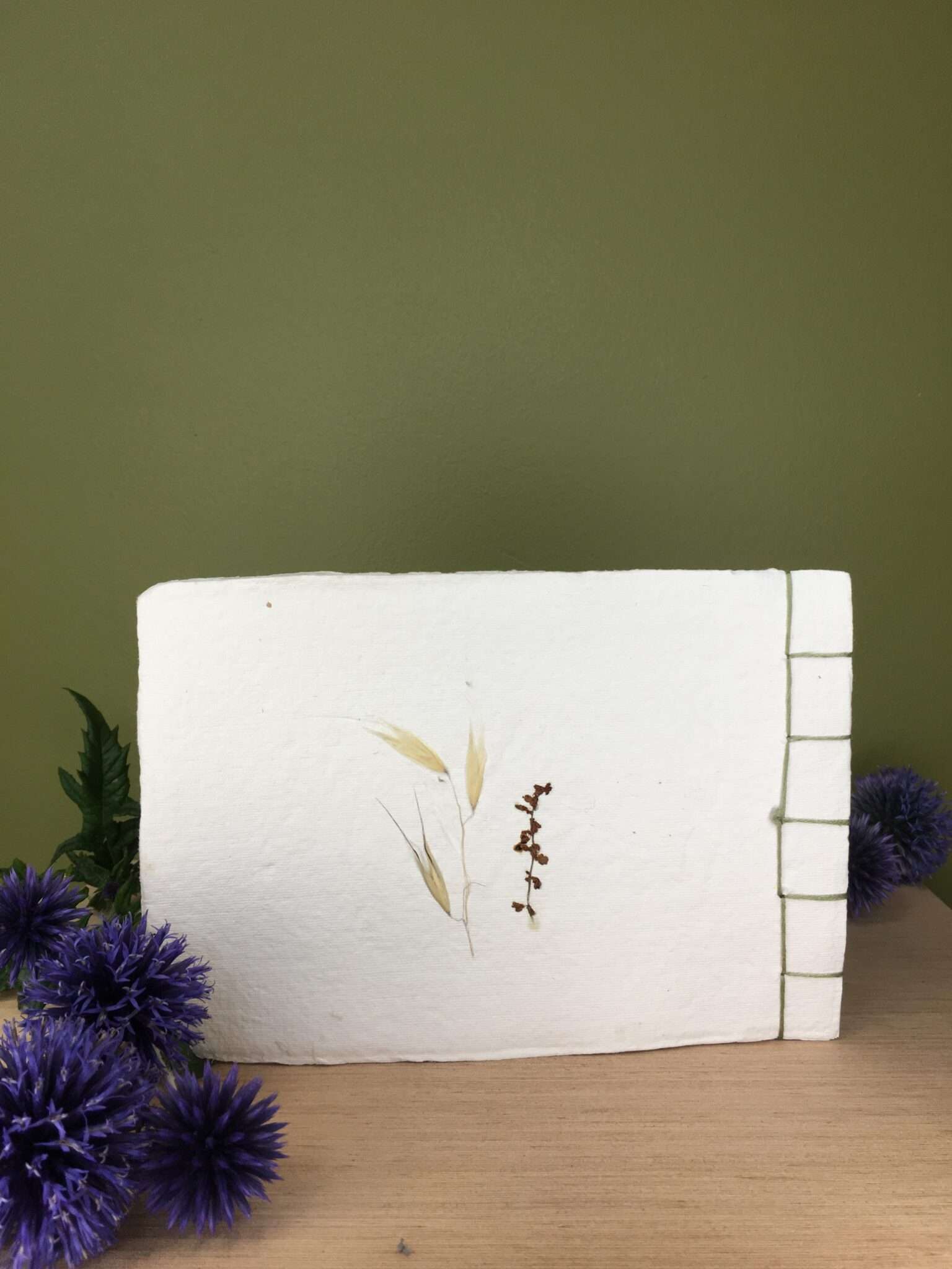 Carnet à la japonaise - Blanc – Image 2
